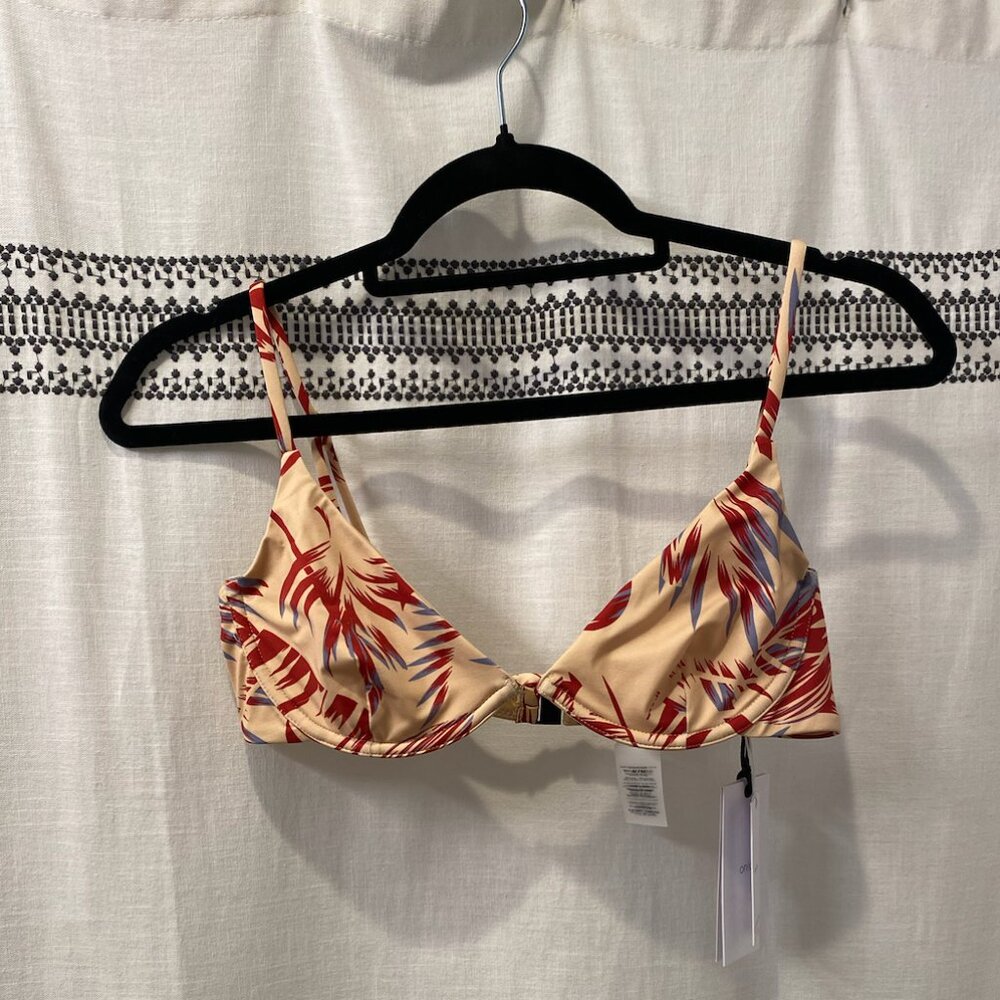 Onia multi colored bikini top - Size M